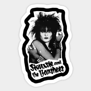 Siouxsie And The Banshees Fresh Art Sticker
